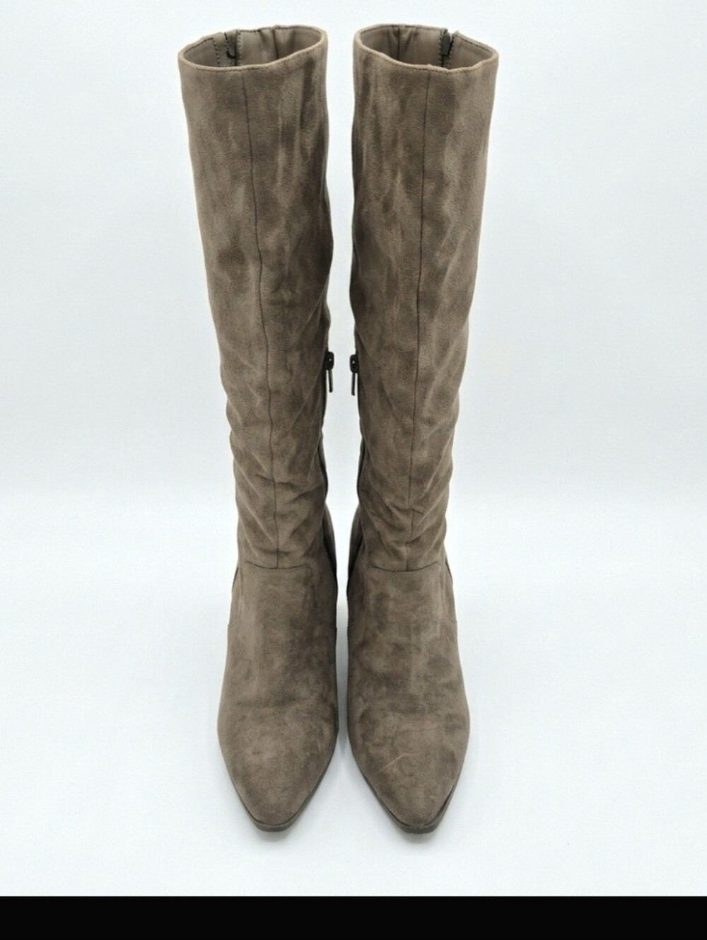 Tall Microsuede tan Boots